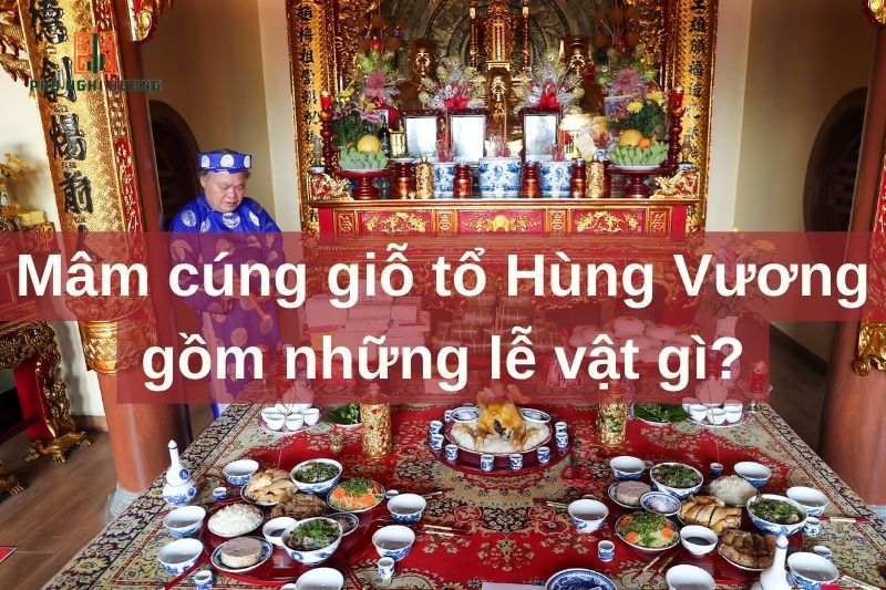 Mâm Cúng Giỗ Tổ Hùng Vương